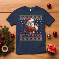Funny Golf Holiday Gift T Shirt Tees The Season Ugly Sweater - Wonder Print Shop