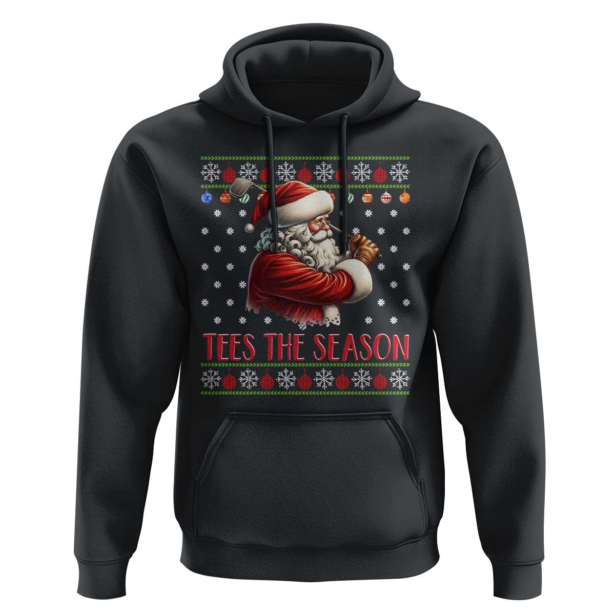 Funny Golf Holiday Gift Hoodie Tees The Season Ugly Sweater - Wonder Print Shop