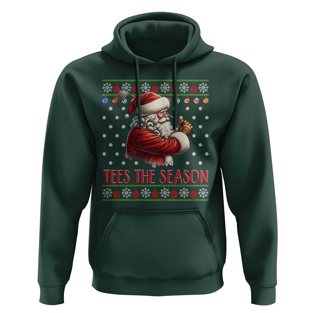 Funny Golf Holiday Gift Hoodie Tees The Season Ugly Sweater - Wonder Print Shop