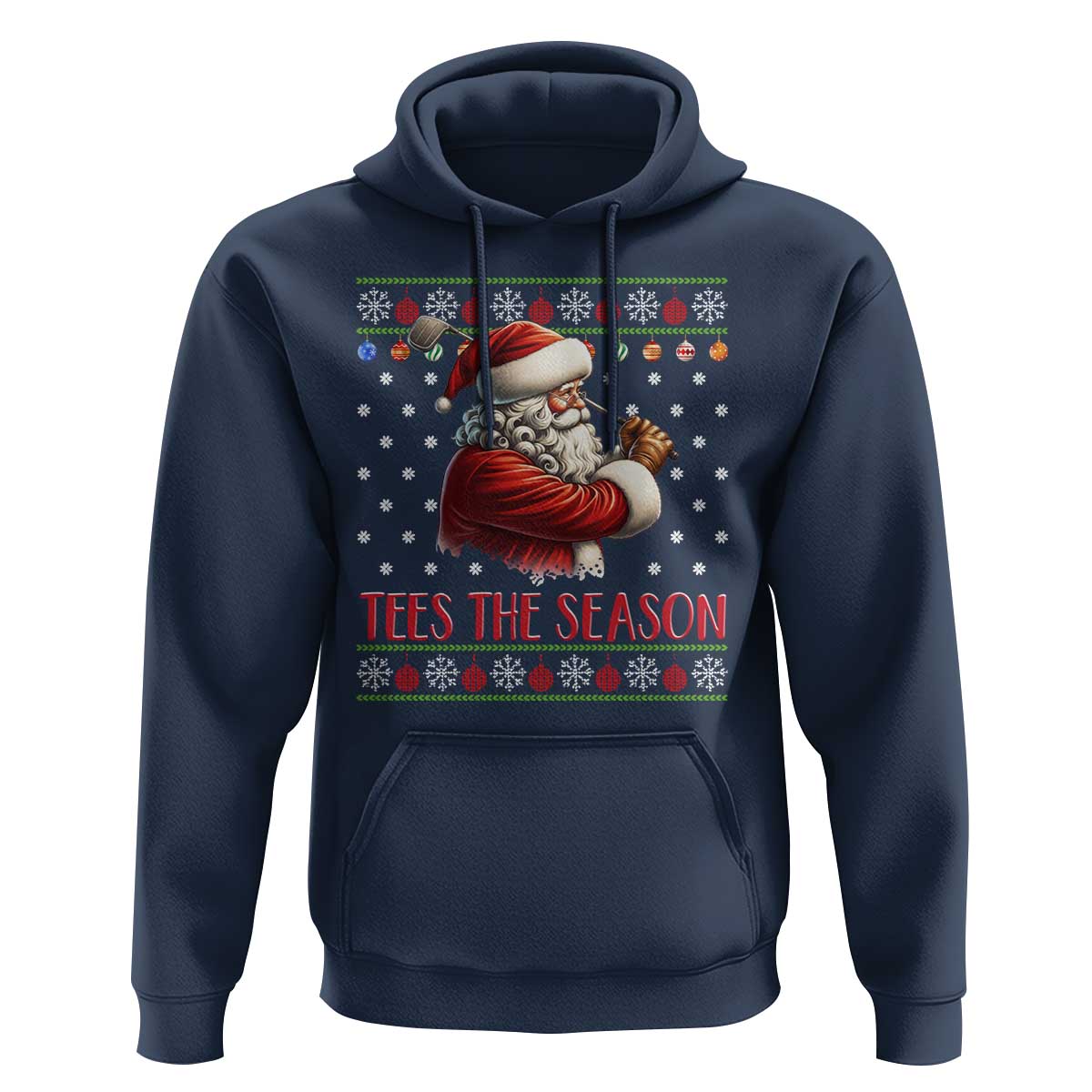 Funny Golf Holiday Gift Hoodie Tees The Season Ugly Sweater - Wonder Print Shop