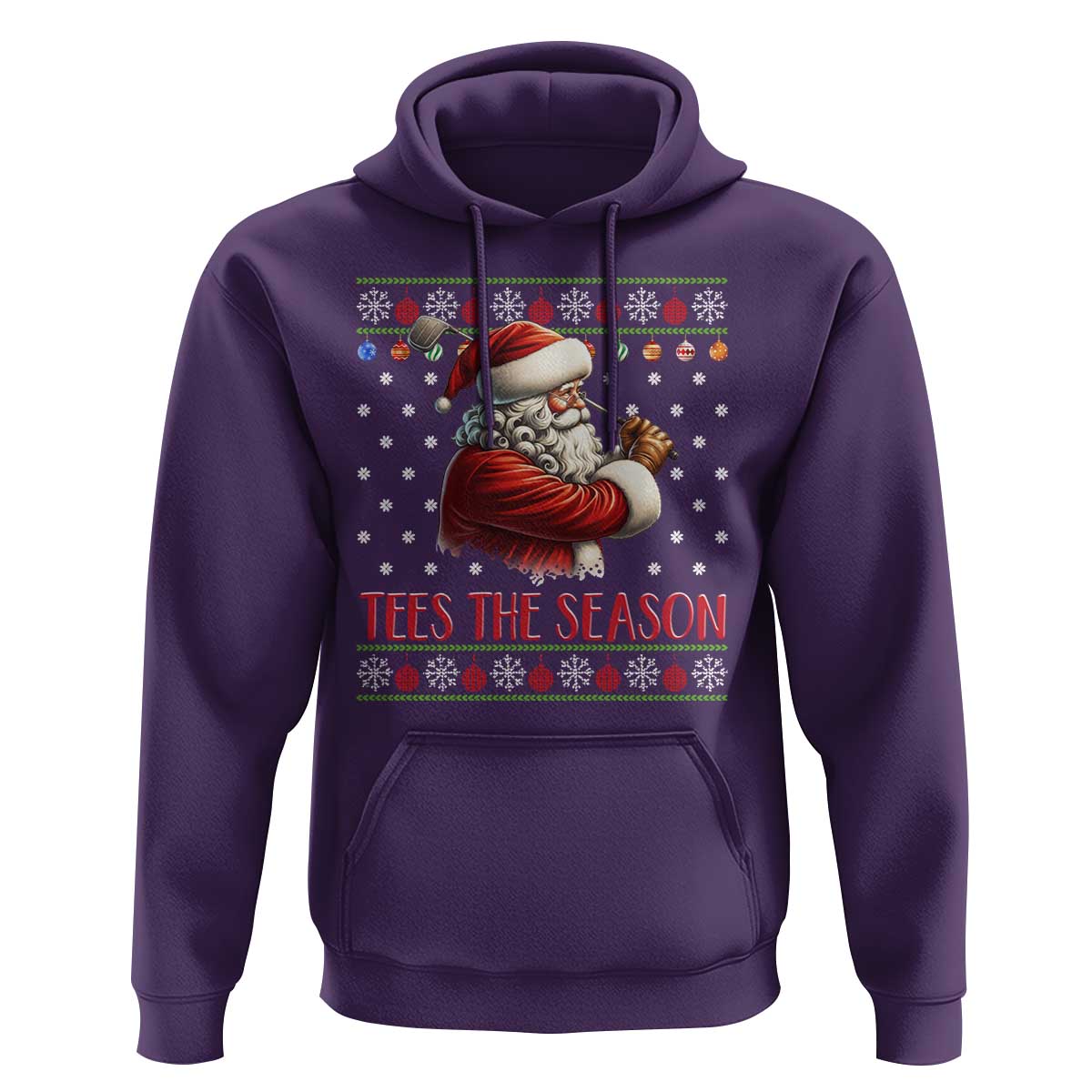 Funny Golf Holiday Gift Hoodie Tees The Season Ugly Sweater - Wonder Print Shop