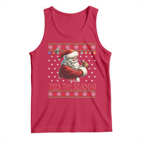 Funny Golf Holiday Gift Tank Top Tees The Season Ugly Sweater - Wonder Print Shop
