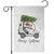 Funny Christmas Golf Garden Flag Snowman Driving Golf Cart Merry Golfmas - Wonder Print Shop