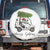 Funny Christmas Golf Spare Tire Cover Snowman Driving Golf Cart Merry Golfmas - Wonder Print Shop