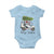 Funny Christmas Golf Baby Onesie Snowman Driving Golf Cart Merry Golfmas - Wonder Print Shop