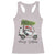 Funny Christmas Golf Racerback Tank Top Snowman Driving Golf Cart Merry Golfmas - Wonder Print Shop