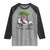 Funny Christmas Golf Raglan Shirt Snowman Driving Golf Cart Merry Golfmas - Wonder Print Shop