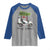 Funny Christmas Golf Raglan Shirt Snowman Driving Golf Cart Merry Golfmas - Wonder Print Shop