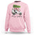 Funny Christmas Golf Sweatshirt Snowman Driving Golf Cart Merry Golfmas - Wonder Print Shop