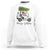 Funny Christmas Golf Sweatshirt Snowman Driving Golf Cart Merry Golfmas - Wonder Print Shop