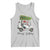 Funny Christmas Golf Tank Top Snowman Driving Golf Cart Merry Golfmas - Wonder Print Shop