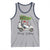 Funny Christmas Golf Tank Top Snowman Driving Golf Cart Merry Golfmas - Wonder Print Shop