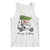 Funny Christmas Golf Tank Top Snowman Driving Golf Cart Merry Golfmas - Wonder Print Shop