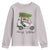 Funny Christmas Golf Youth Sweatshirt Snowman Driving Golf Cart Merry Golfmas - Wonder Print Shop