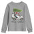 Funny Christmas Golf Youth Sweatshirt Snowman Driving Golf Cart Merry Golfmas - Wonder Print Shop