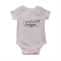 Funny Mom Gift Baby Onesie Good Mom Say Bad Words - Wonder Print Shop