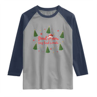 Good Mom Say Bad Words Raglan Shirt Funny Xmas Mom Gift - Wonder Print Shop
