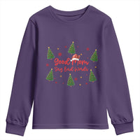 Good Mom Say Bad Words Youth Sweatshirt Funny Xmas Mom Gift - Wonder Print Shop