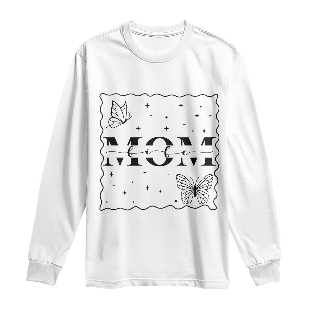 Funny Mom Life Long Sleeve Shirt Gift For Mother - Wonder Print Shop