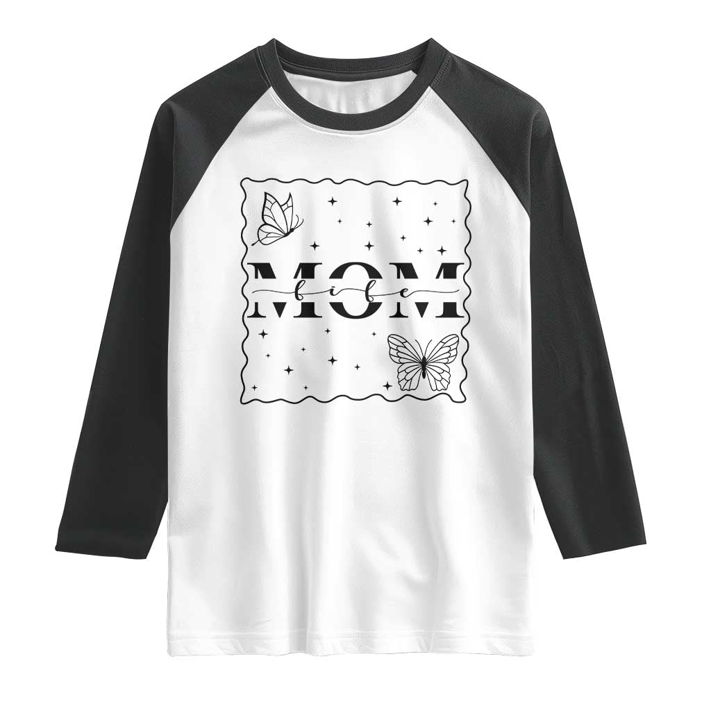 Funny Mom Life Raglan Shirt Gift For Mother - Wonder Print Shop