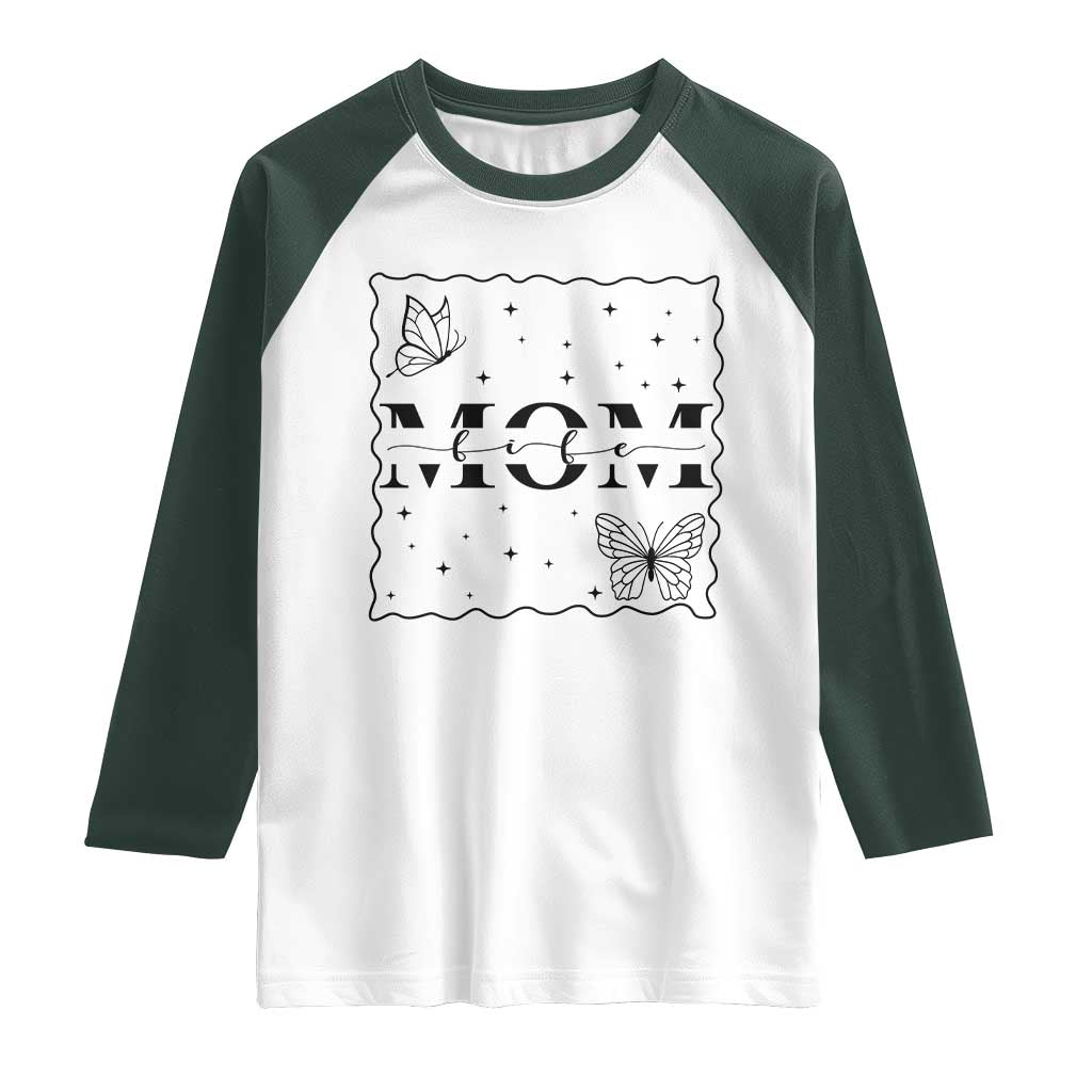 Funny Mom Life Raglan Shirt Gift For Mother - Wonder Print Shop