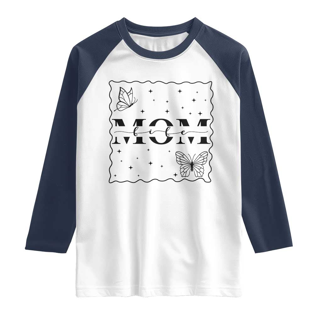 Funny Mom Life Raglan Shirt Gift For Mother - Wonder Print Shop
