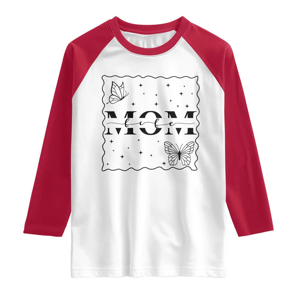 Funny Mom Life Raglan Shirt Gift For Mother - Wonder Print Shop