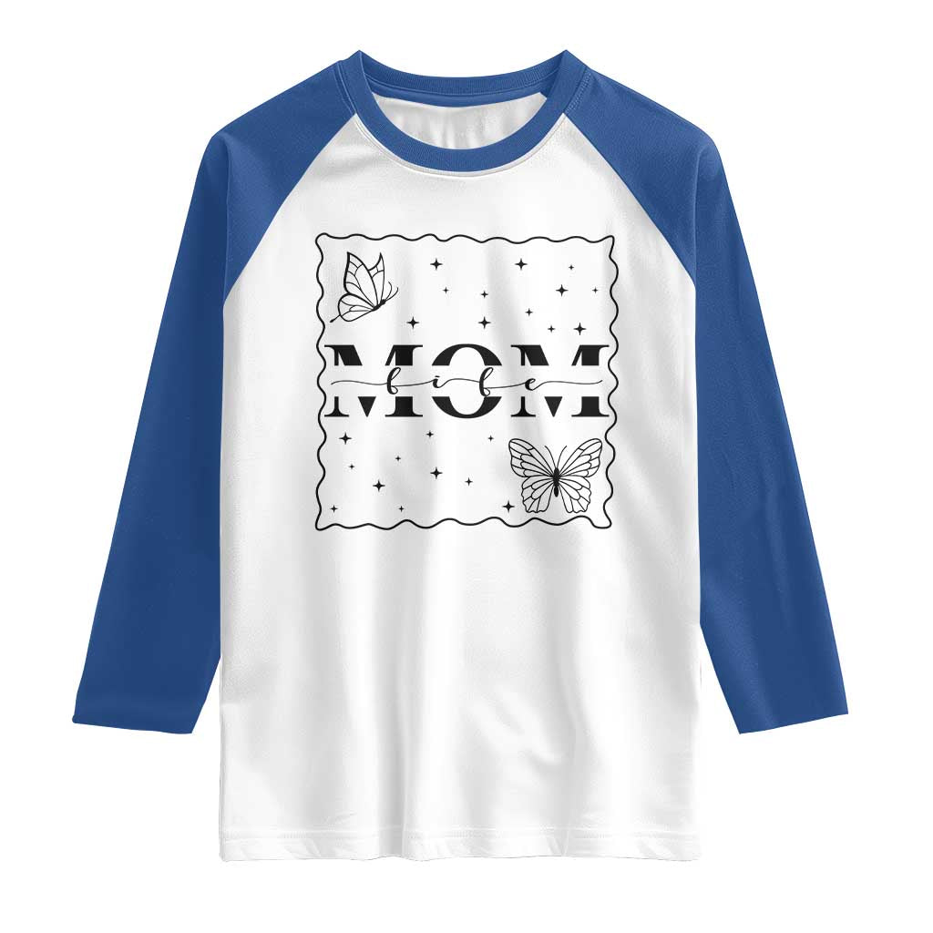 Funny Mom Life Raglan Shirt Gift For Mother - Wonder Print Shop