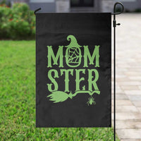 Funny Halloween Garden Flag Momster Gift For Mom - Wonder Print Shop