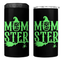 Funny Halloween 4 in 1 Can Cooler Tumbler Momster Gift For Mom