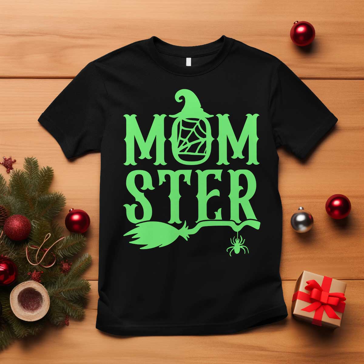 Funny Halloween T Shirt Momster Gift For Mom - Wonder Print Shop