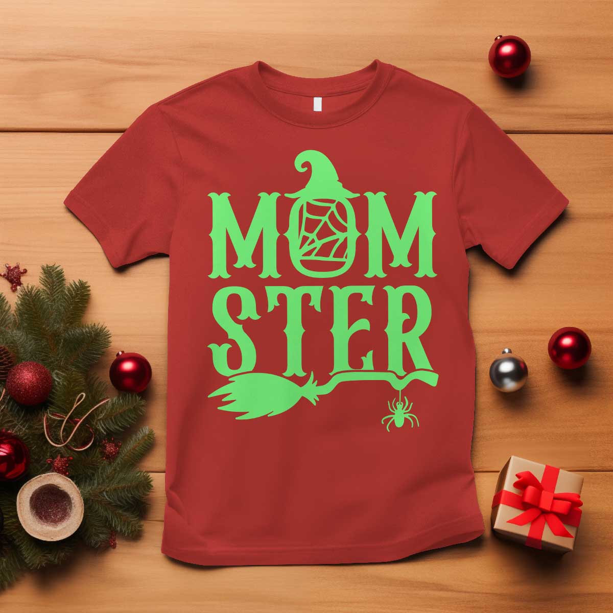 Funny Halloween T Shirt Momster Gift For Mom - Wonder Print Shop