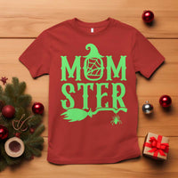 Funny Halloween T Shirt Momster Gift For Mom - Wonder Print Shop