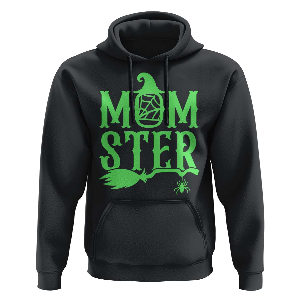 Funny Halloween Hoodie Momster Gift For Mom - Wonder Print Shop