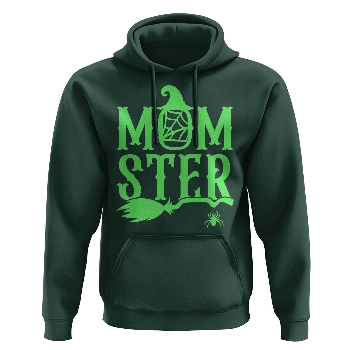 Funny Halloween Hoodie Momster Gift For Mom - Wonder Print Shop