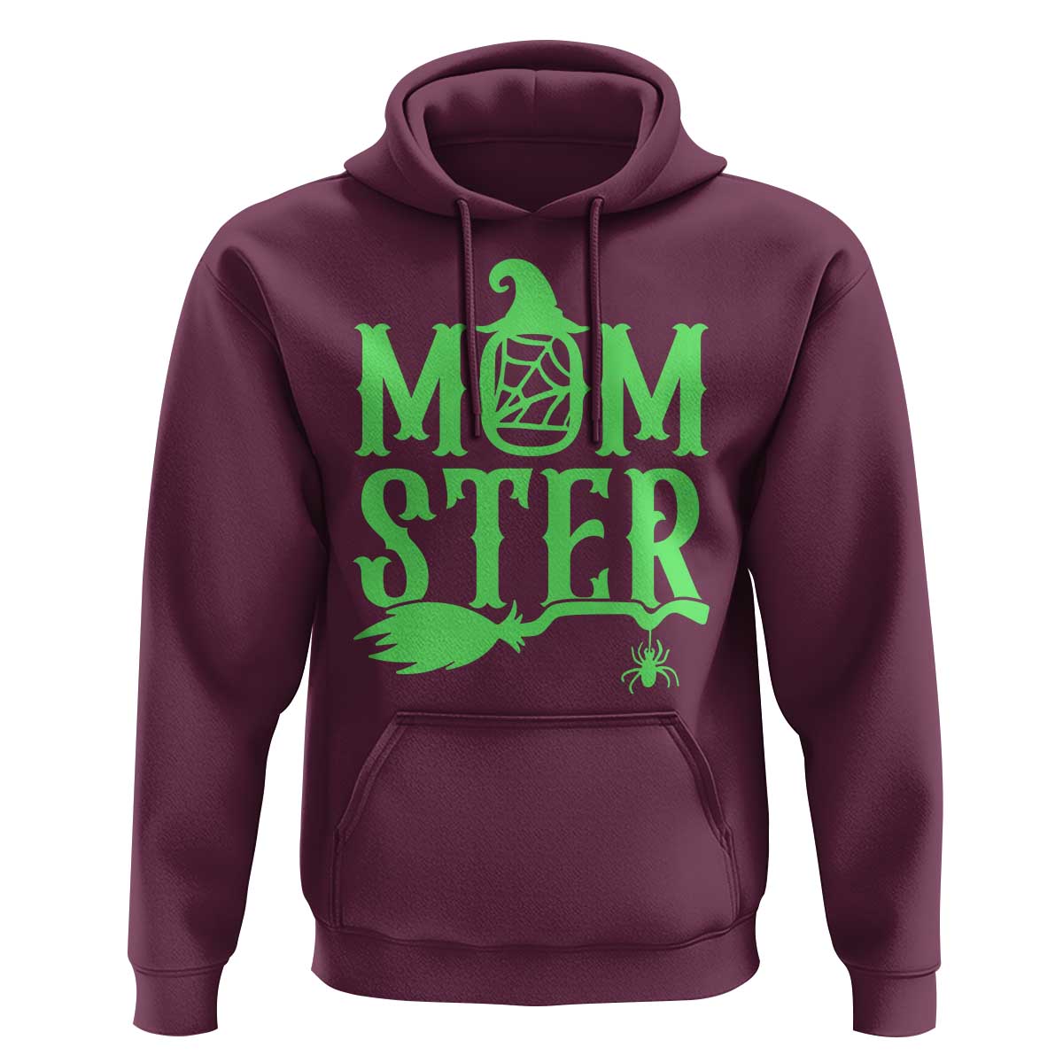 Funny Halloween Hoodie Momster Gift For Mom - Wonder Print Shop