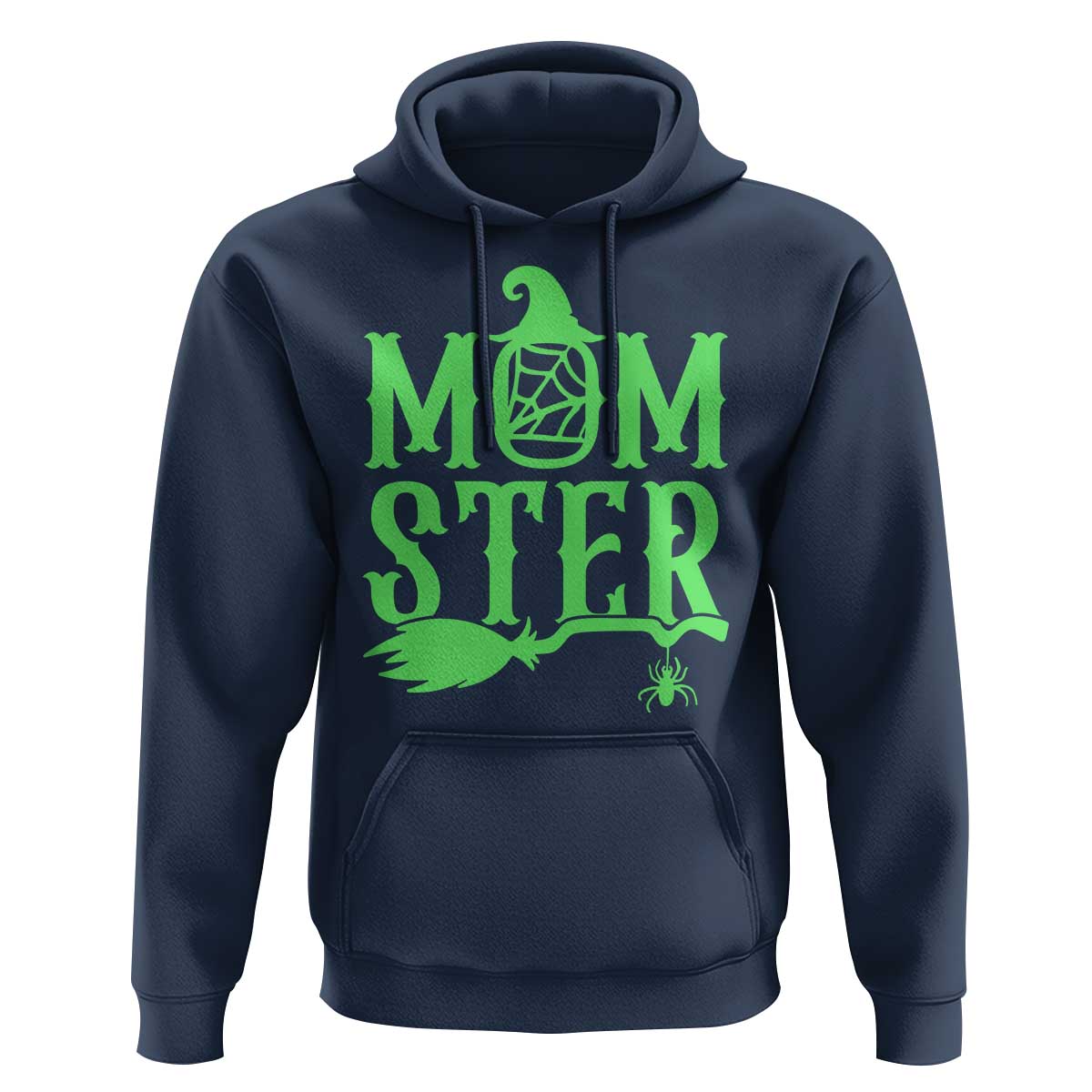 Funny Halloween Hoodie Momster Gift For Mom - Wonder Print Shop
