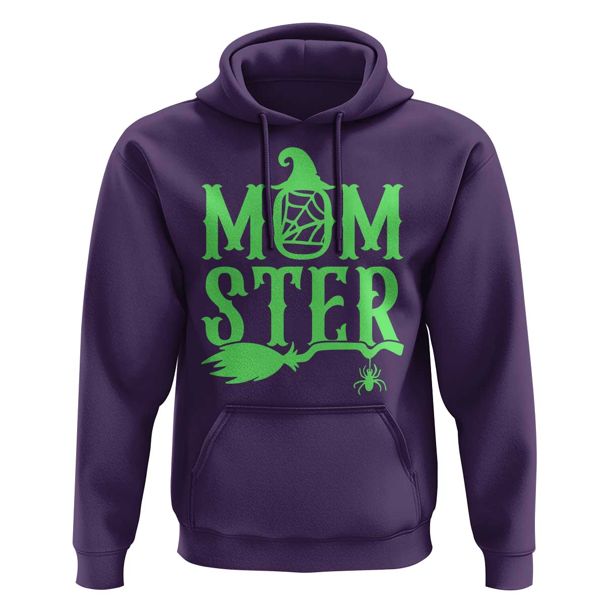 Funny Halloween Hoodie Momster Gift For Mom - Wonder Print Shop
