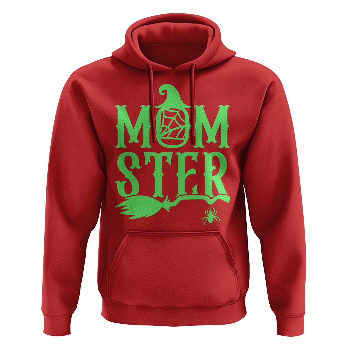 Funny Halloween Hoodie Momster Gift For Mom - Wonder Print Shop