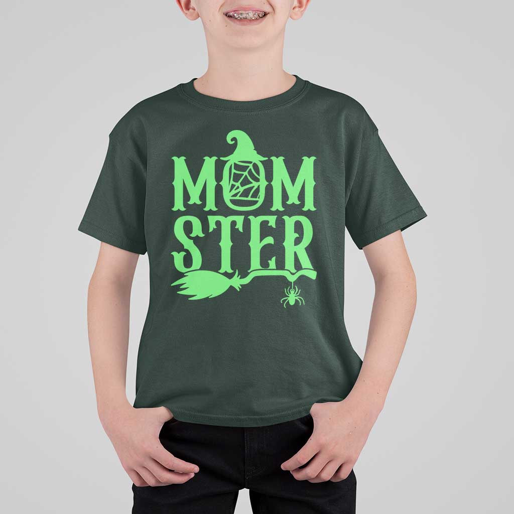Funny Halloween T Shirt For Kid Momster Gift For Mom - Wonder Print Shop