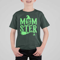 Funny Halloween T Shirt For Kid Momster Gift For Mom - Wonder Print Shop
