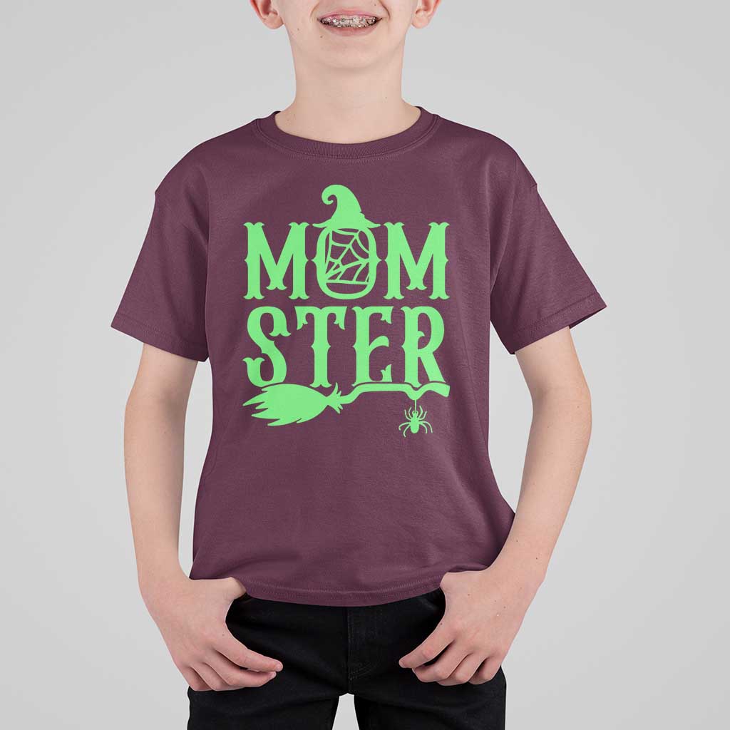 Funny Halloween T Shirt For Kid Momster Gift For Mom - Wonder Print Shop