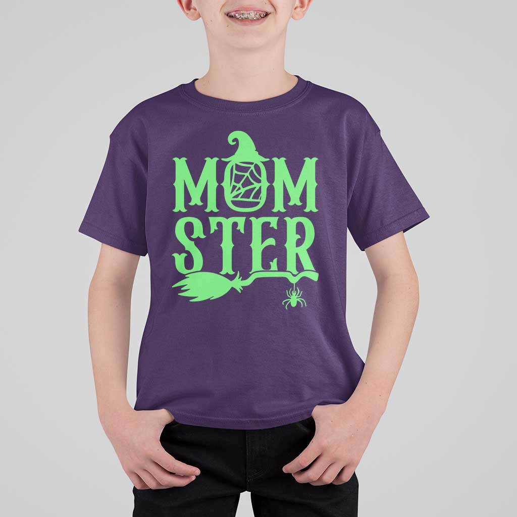 Funny Halloween T Shirt For Kid Momster Gift For Mom - Wonder Print Shop