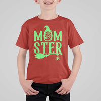 Funny Halloween T Shirt For Kid Momster Gift For Mom - Wonder Print Shop