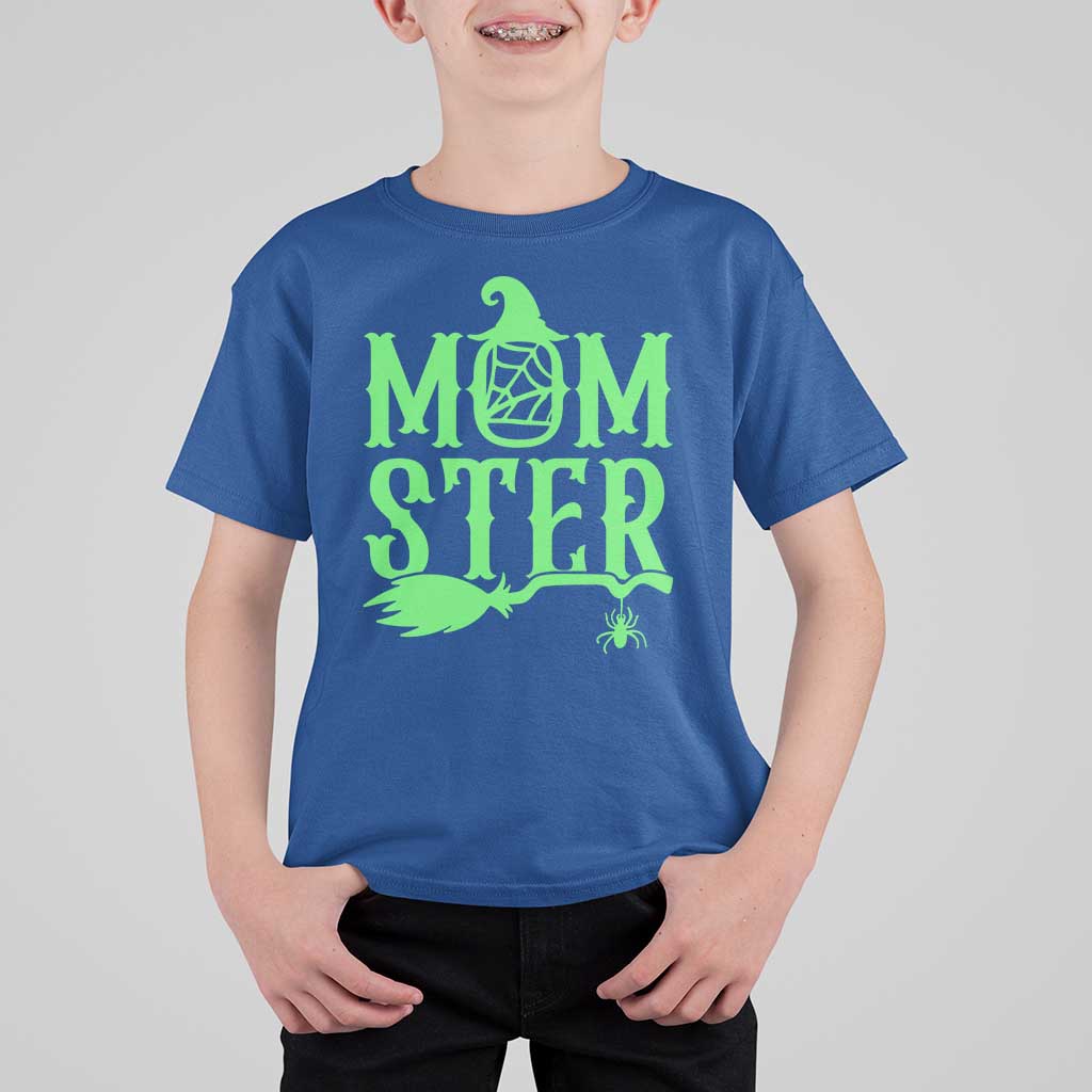 Funny Halloween T Shirt For Kid Momster Gift For Mom - Wonder Print Shop
