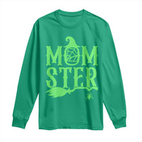 Funny Halloween Long Sleeve Shirt Momster Gift For Mom - Wonder Print Shop