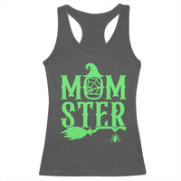 Funny Halloween Racerback Tank Top Momster Gift For Mom - Wonder Print Shop