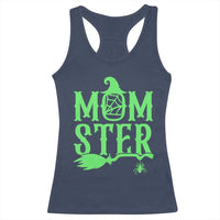Funny Halloween Racerback Tank Top Momster Gift For Mom - Wonder Print Shop