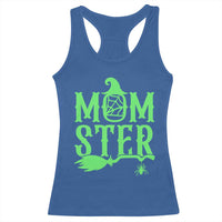 Funny Halloween Racerback Tank Top Momster Gift For Mom - Wonder Print Shop