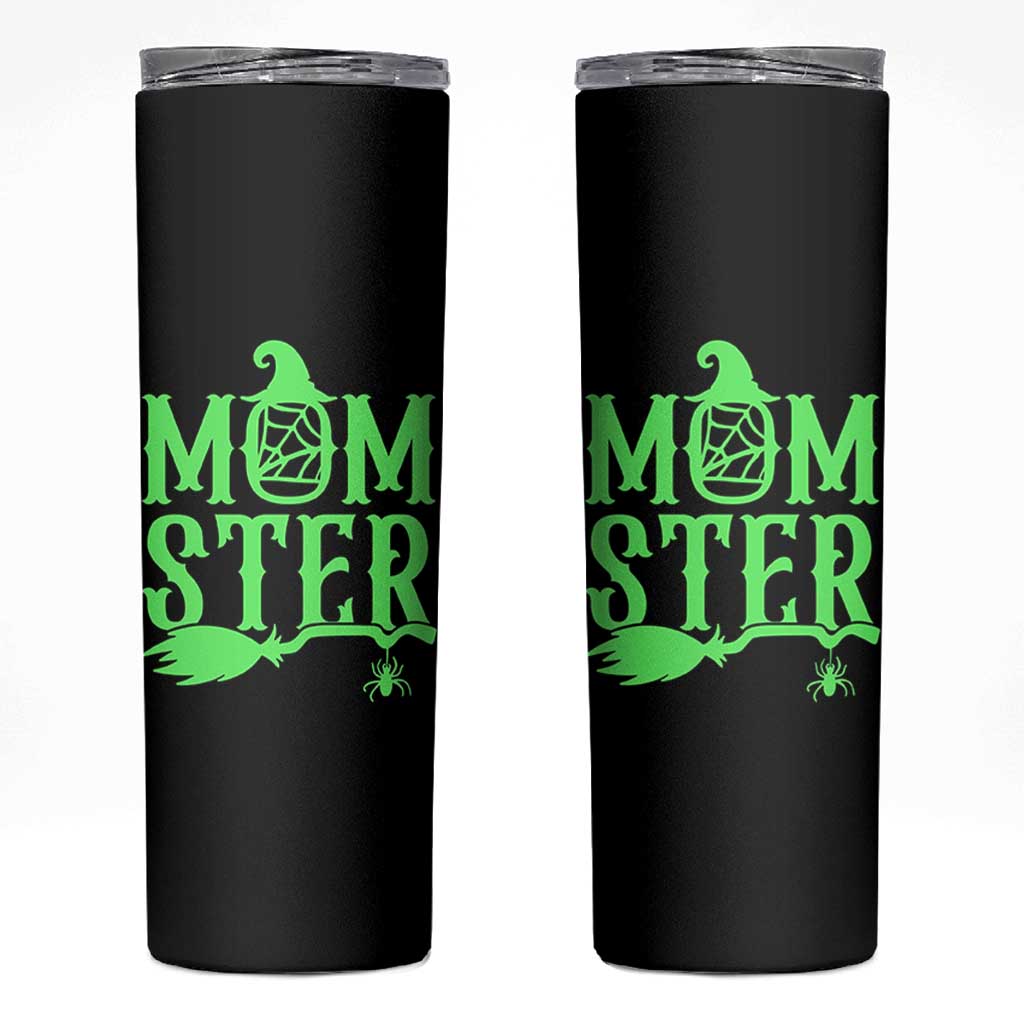 Funny Halloween Skinny Tumbler Momster Gift For Mom